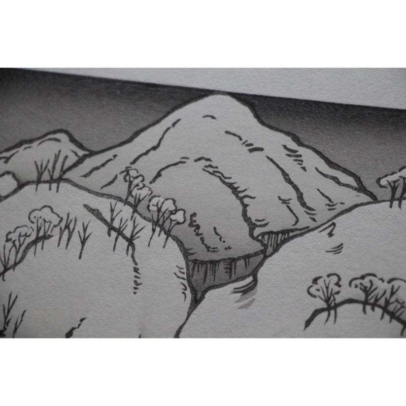 0450] 夜雪 猫八景 | Mokuhankan