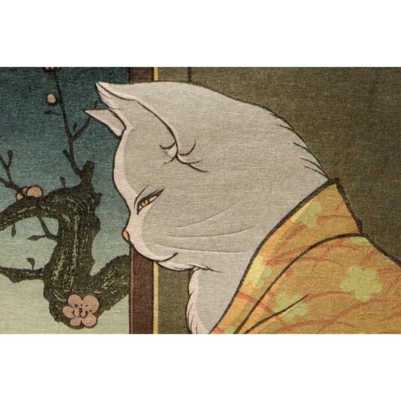 人気が高い  24時間以内に売れなければ300円❗原画絵画「煉瓦工場にいた猫」 絵画